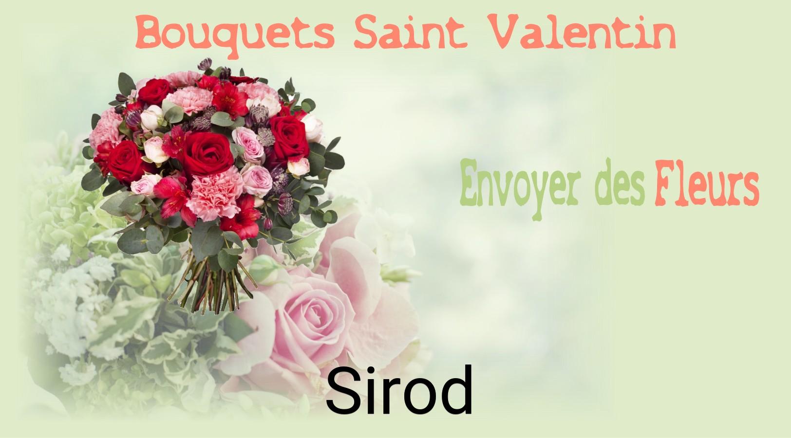Roses de Saint-Valentin livrées à Sirod